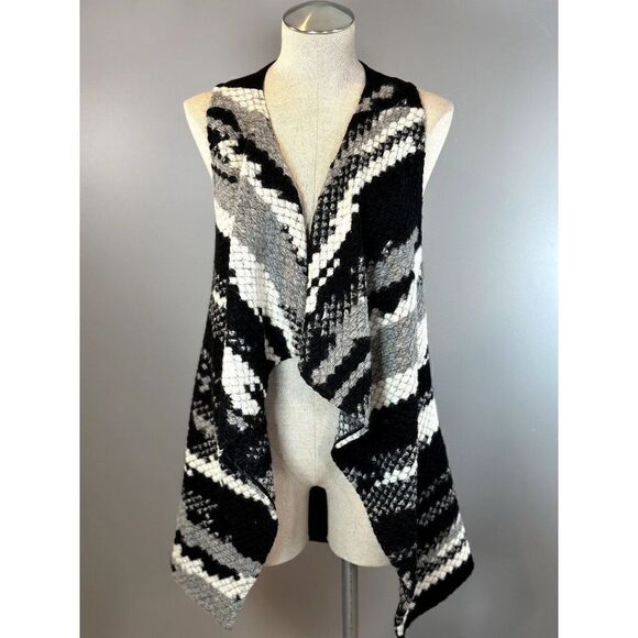 Anthropologie Guest Editor Wool Open Cardigan Vest Size XS - Picture 1 of 5
